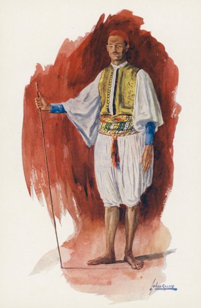 Mensen van Egypte: Rennende Sais door Lance Thackeray