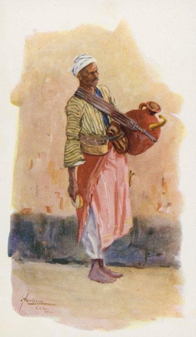Mensen van Egypte: Siroopverkoper, Argesusi door Lance Thackeray