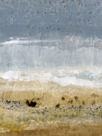 Abstract zeelandschap door Lara Eckerman