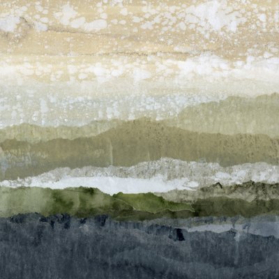 Gelaagd berglandschap door Lara Eckerman