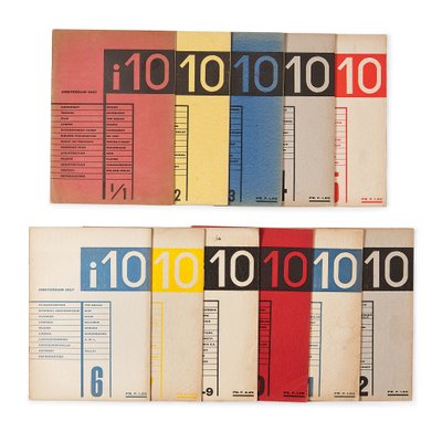 Uitgaven van Volume I van het tijdschrift 