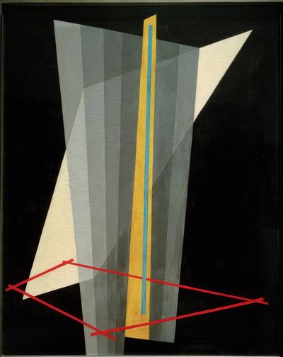 Compositie K XVII door Laszlo Moholy Nagy