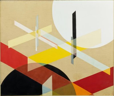 Compositie Z VIII door Laszlo Moholy Nagy