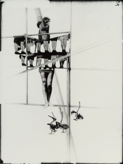 Structuur van de Wereld, ca. 1925 door Laszlo Moholy Nagy