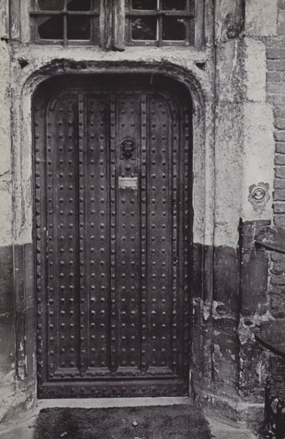 De Deur van de Hoofdmeester, Eton door Laszlo Moholy Nagy