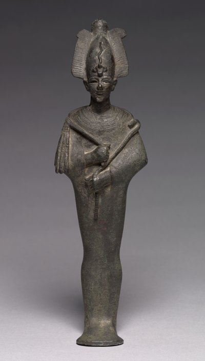 Statuette van Osiris, 664-30 v.Chr. door Late Period Egyptian