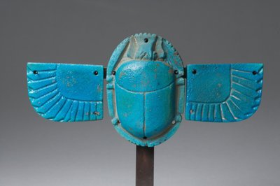 Gevleugelde scarabee door Late Period Egyptian