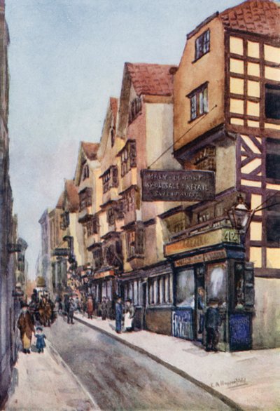 Mary-le-Port Street: een stukje oud Bristol door Laura Annie Happerfield