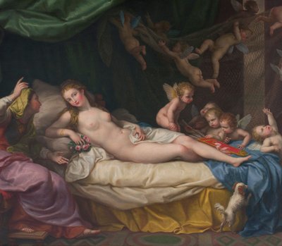 Venus en Minerva door Laurent Pecheux