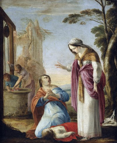 Het wonder van Sint Elisabeth van Thüringen door Laurent de la Hyre