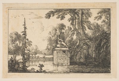 De vijver, 1640 door Laurent de la Hyre