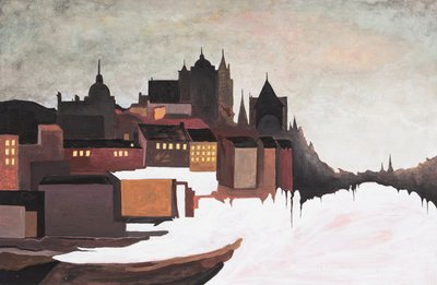 Petersburg, ca. 2021 (acrylverf op doek) door Laurie Michaels