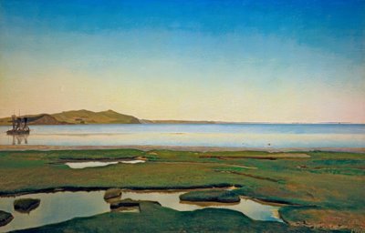 Zomerdag aan de Roskilde Fjord door Laurits Andersen Ring