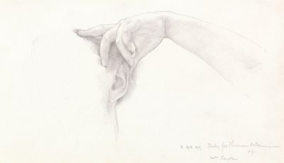 Studie voor Thermae Antoniniane door Lawrence Alma Tadema