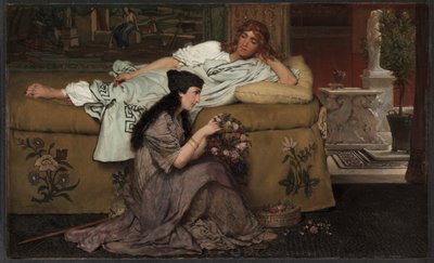 Glaucus en Nydia door Lawrence Alma Tadema