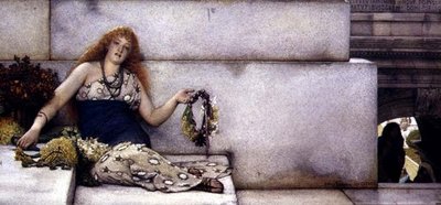 Op de trappen van het Capitool door Lawrence Alma Tadema