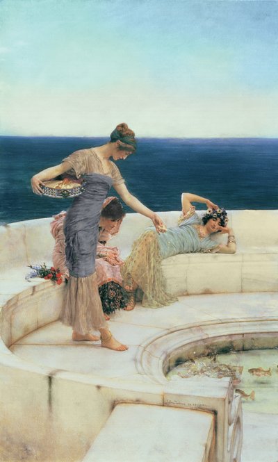 Zilveren Favorieten door Lawrence Alma Tadema