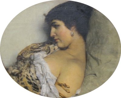 Cleopatra door Lawrence Alma Tadema