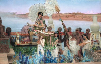 De vondst van Mozes door Lawrence Alma Tadema