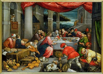 Les Noces de Cana - De bruiloft in Cana ... door Leandro da Ponte Bassano