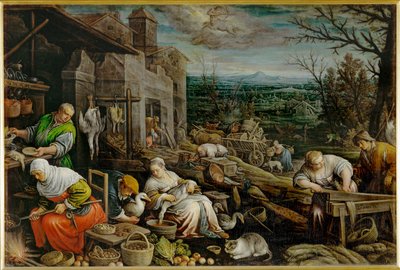 November (schilderij op canvas) door Leandro da Ponte Bassano