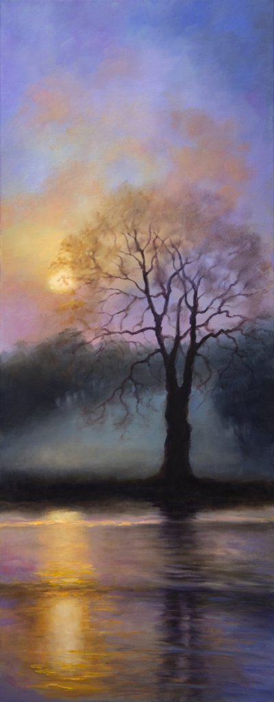 Bushy Park Schemering, 2016 door Lee Campbell