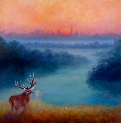Vroege Ochtend, Richmond Park, 2023 door Lee Campbell