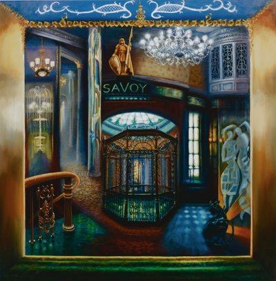 Savoy Hotel, 2010 Savoy interieur, Kaspar de Kat door Lee Campbell