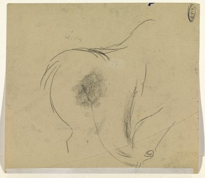 Paardenhoofd door Leo Gestel