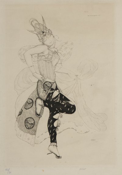 La Péri door Leon Bakst
