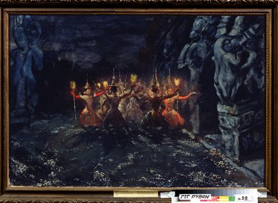 De Siamese Heilige Dans door Leon Bakst