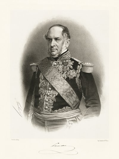 Ferdinand Alphonse Hamelin, 1865-66 door Leon Cremiere
