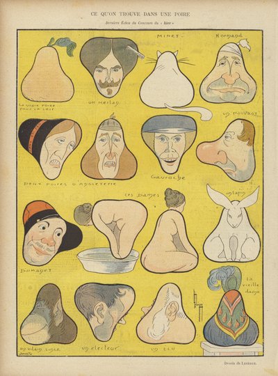 Illustratie voor Le Rire door Leon Lebegue