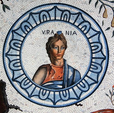 Urania, Muze van de Astronomie door Leon de (after) Laborde