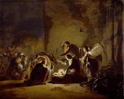 De aanbidding van de Wijzen door Leonaert Bramer
