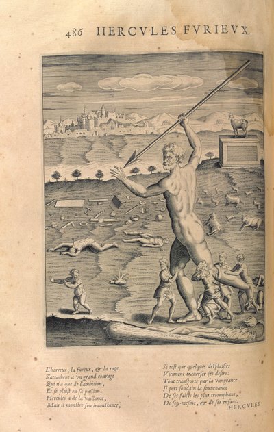 Hercules woedend, uit 
