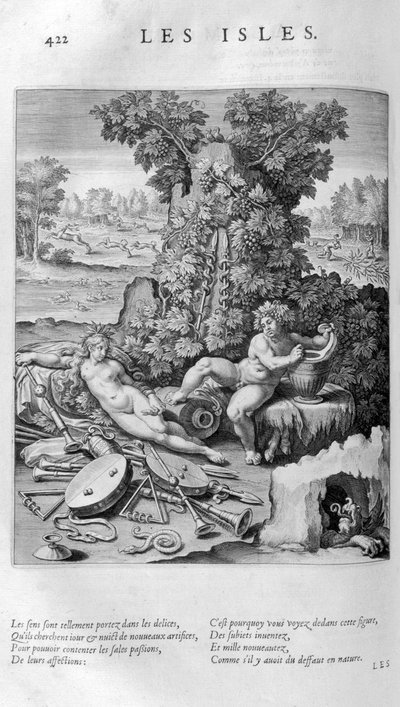 Les Isles, 1615 door Leonard Gaultier