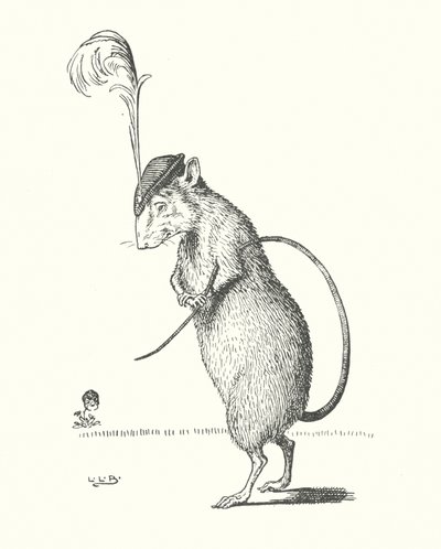 En de rat droeg een veer in zijn hoed door Leonard Leslie Brooke