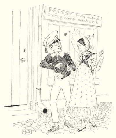 Zoals Tommy Snooks en Bessy Brooks door Leonard Leslie Brooke