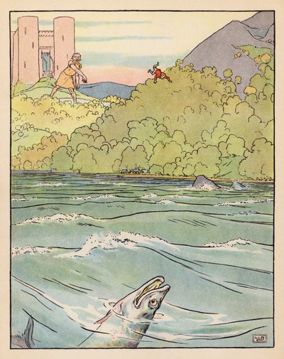 Illustratie voor Klein Duimpje door Leonard Leslie Brooke