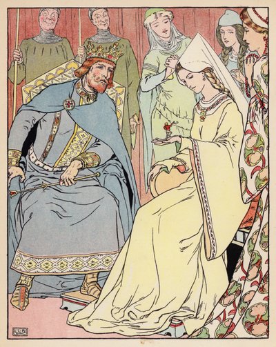Illustratie voor Klein Duimpje door Leonard Leslie Brooke