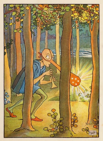De Dong met een lichtgevende neus door Leonard Leslie Brooke