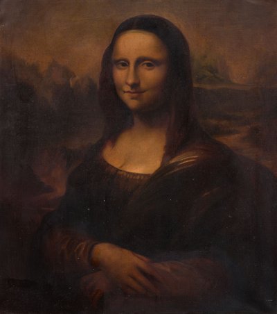 Mona Lisa door Leonardo da (after) Vinci