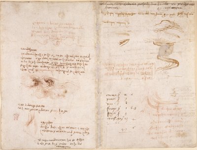 Notities over het gevoel van realiteit in dromen, over water, en de rivieren Sieve en Arno (ondersteboven), uit 