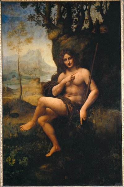 Bacchus ... door Leonardo da Vinci