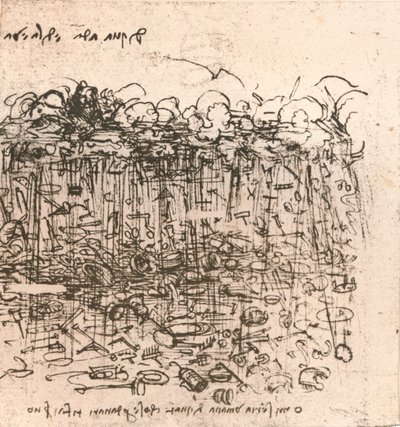 Emblematische voorstelling, ca. 1472-ca. 1519, 1883 door Leonardo da Vinci