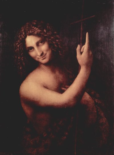 Frans:  Saint Jean Baptiste Saint John de Doper door Leonardo da Vinci