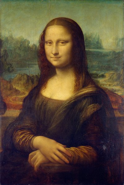 Duits:  Mona Lisa Mona Lisa door Leonardo da Vinci