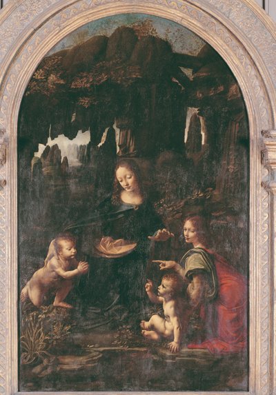 Madonna van de Rotsen door Leonardo da Vinci