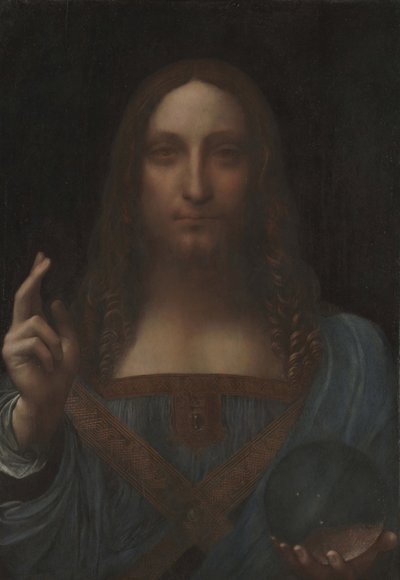 Salvator Mundi door Leonardo da Vinci